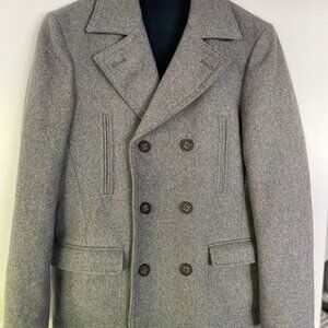 Young Men's Ralph Lauren Wool melton peacoat